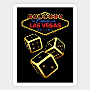 Las Vegas Dice Magnet